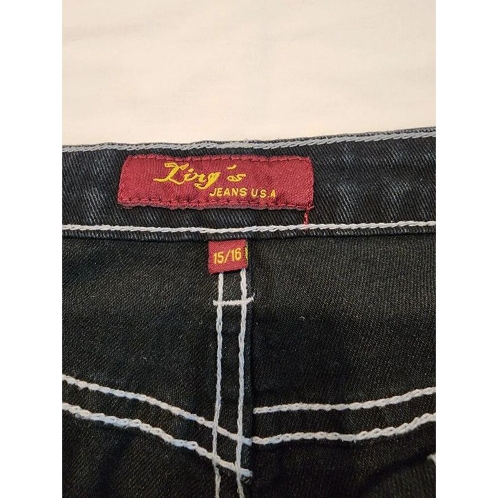 Lings jeans white white thread